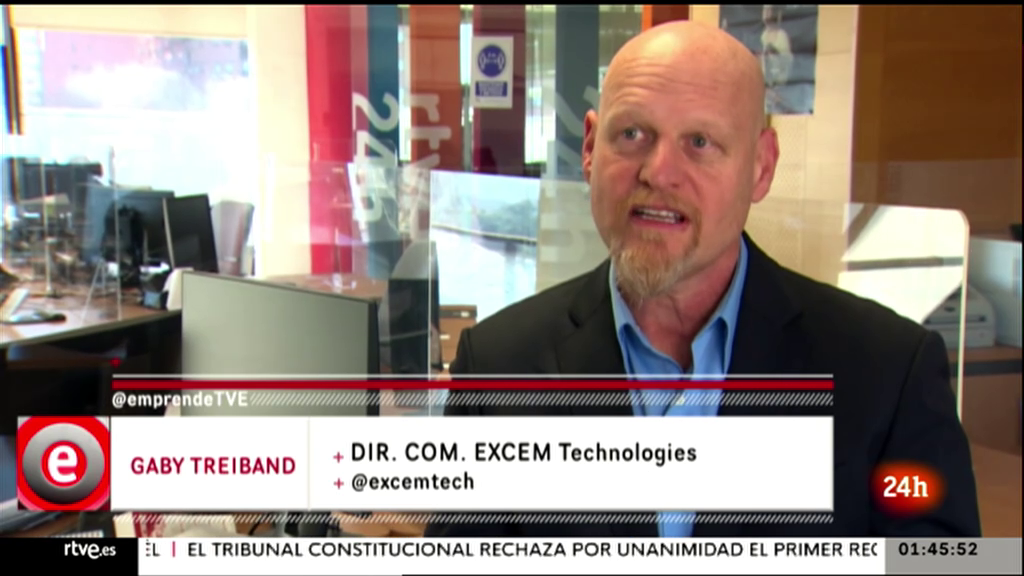 Interview on cybersecurity. Gabriel Treiband on Emprende TVE